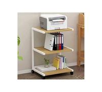 GLigeT Camera da letto Rack di stoccaggio for stampante multistrato da pavimento mobile for ufficio dal design minimale Ufficio