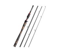 GLigeT Canna da Pesca Professionale 1.8M 1.98M 2.1M Canna da Pesca al Lancio Canna da Pesca Leggera da Viaggio in Fibra di Carbonio for Bass Pike Carp Tackle Canna da Pesca Mare(1.8m)