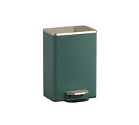 GLigeT Cestino for la raccolta differenziata domestica Secchio interno rimovibile Pedale a chiusura ammortizzata Ufficio(Green)