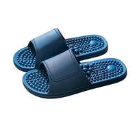 GLigeT Ciabatte da Mare Pantofole da Doccia for Bagno con Suola massaggiante Scivoli Antiscivolo for Donne e Uomini Pantofole da Esterno for Interni Ciabatte Doccia(Blue,40-41)