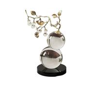 GLigeT Cucina Semplice Ornamento Trasparente a Forma di Zucca, Adatto for cantinette, studi e uffici; Decorazione Artistica Scultura Astratta