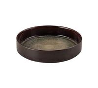 GLigeT Da interno Vassoio raccogli gocce circolare in ceramica in stile cinese, for composizioni floreali, for giardinaggio domestico da tavolo In vaso