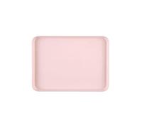 GLigeT Dessert 1 Pz Vassoio Rettangolare Antiscivolo Resistente Ai Graffi Liscio Piatto for Cucina Accessori for La Decorazione Domestica Snack(Pink,Grande)