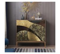 GLigeT Magazzinaggio Mobiletto portaoggetti da cucina, mobiletto decorativo ufficio con ante e ripiani for ingresso, soggiorno camera letto(100 * 40 * 90cm)