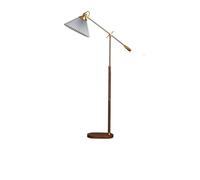 GLigeT Multifunzione Floor Lamp Living Room Vertical Vintage Pleated Ambiance Rotatable Adjustable Uffici