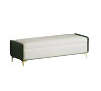 GLigeT Panca per camera da letto, sgabello per cambiare le scarpe, panca da ingresso per negozio di abbigliamento, guardaroba, divano, sgabello, sgabello, sgabello, verde, piccolo)
