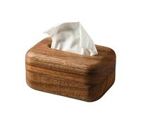 GLigeT Porta salviette Scatola for fazzoletti di Pane in Noce, Scatola di Carta da Tavolo for Soggiorno in Legno Intero, Scatola for tovaglioli in Legno massello Scatola Fazzoletti