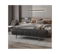 GLigeT Punta da Letto Sgabello per la punta del letto, sgabello anteriore del letto, divano letto, divano letto, spogliatoio minimalista in pelle, sgabello morbido, panchina da scarpe lunga panca da