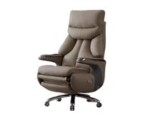 GLigeT Sedie da Ufficio Sedia da ufficio direzionale intelligente con reclinazione elettrica, massaggio e ventilazione for una seduta prolungata e confortevole Ergonomica Poltrona Ufficio