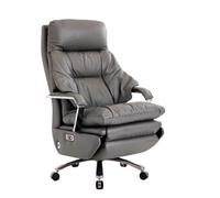 GLigeT Sedie da Ufficio Sedia da ufficio in pelle di alta qualità con funzione di massaggio elettrico reclinabile for uso domestico e for il pisolino Ergonomica Poltrona Ufficio