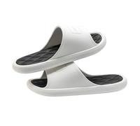 GLigeT Sliders Unisex Shower Slippers Summer Open Toe Leisure Slides Soft Non-slip Bathroom Beach Indoor House Shoes Estate(Nero,Alpha X-Large)