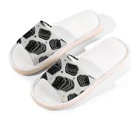 Glilade Pantofole da casa per donne e uomini, antiscivolo, con punta aperta, traspiranti, estive, per camera da letto, pane, Pane., 39.5/40.5 EU