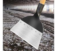 GLIMDA Pala multifunzionale per la pulizia del giardino all'aperto, acciaio al carbonio diserbo piantare strumento per diserbo agricolo, pala per la pulizia delle erbacce, Large shovel