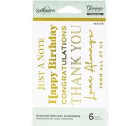 Glimmer Piastra Foil Caldo, Lamina, Sentimenti Essenziali