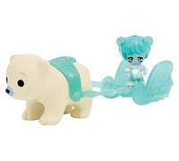 Glimmies- Cofanetto Glimsled (Trainer) con 1 Polaris Exclusive, GLP04, Multicolore