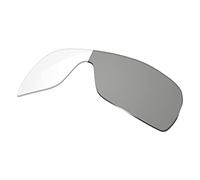 Glintbay Lenti di ricambio per occhiali da sole compatibili con Oakley Si Ballistic M Frame Alpha OO9296, Fotocromatico Chiaro Non polarizzato, Small