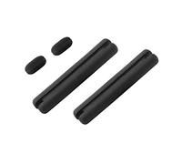 Glintbay Nosepads e Earsocks Kit gomma per Maui Jim Breakwall MJ422 Sunglass - Nero