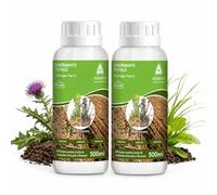 Gliphogan Top CL (2 x 500ml) -Diserbante Totale Potente a Base di Glifosato - Erbicida per Erbe Infestanti, Annuali e Perenni - Uso in Orto, Giardino e Aree Non Coltivate - SENZA PATENTINO