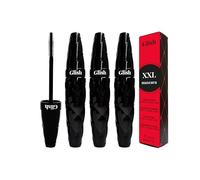 GLISH, Mascara XXL, Extra Allungante, Extra Volume, Extra Nero, Applicatore in Silicone, 3 x 18ml