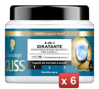 GLISS 6 PEZZI - GLISS MASCHERA AQUA REVIVE ML.400 cura casa e persona