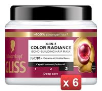 GLISS 6 PEZZI - GLISS MASCHERA COLOR PERFECTOR ML.400 cura casa e persona
