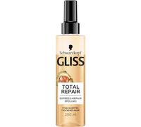 Gliss Balsamo Express Repair Total Repair (200 ml), balsamo per capelli garantisce pettinabilità immediata e protezione contro la rottura dei capelli, balsamo per la cura con protezione dal calore