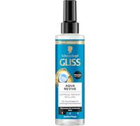 Gliss - Balsamo per capelli Express Aqua Revive (200 ml), fornisce una porzione extra di umidità e lucentezza sana, con protezione dal calore fino a 230°C