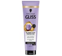 Schwarzkopf Gliss Blonde Hair Perfector maschera rigenerante per capelli per capelli decolorati o con mèches 150 ml