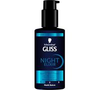 Gliss Kur Night Elixir Aqua Revive trattamento maschera per capelli, 100 ml