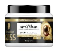 3Pz GLISS MASCHERA CAPELLI 4in1 ULTRA REPAIR CAPELLI DANNEGGIATI E SECCHI 400 ML