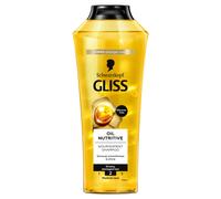 Schwarzkopf Gliss Oil Nutritive Shampoo 400 ml shampoo rigenerante per i capelli lunghi con le doppie punte per donna
