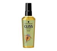 Gliss Schwarzkopf Summer Repair, Olio riparatore, per capelli stressati dall'estate, confezione singola 75 ml