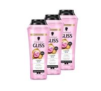 Gliss Kur Shampoo Liquid Silk – con ceramidi e seta – 3 x 250 ml