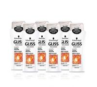 Gliss - Shampoo riparatore per capelli secchi - Total Repair -6 pz da 250 ml (1500 ml) - Gamma di riparazione