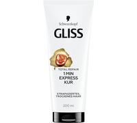 Gliss Trattamento intensivo di 1 minuto (200 ml), trattamento per capelli con cheratina liquida per capelli secchi e danneggiati, efficace già dopo 1 minuto