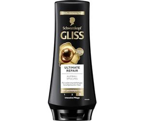 Gliss Ultimate Repair Balsamo per capelli, balsamo per capelli con cheratina offre una cura di riparazione per capelli estremamente danneggiati, balsamo per la cura per una facile pettinabilità(200ml)