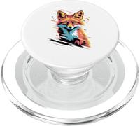 Glitch Art Volpe Volpi PopSockets PopGrip per MagSafe