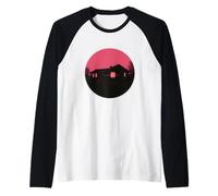 Glitch House Witch House Notte Maglia con Maniche Raglan