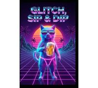 Glitch, Sip & Dip: A Vaporwave Cat Odyssey