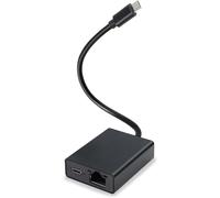 Glitfix - Adattatore Ethernet per Fire TV Stick, adattatore di rete da Micro USB a RJ45 Ethernet, compatibile con Fire Stick 4K, Chromecast, Google Home Mini e altre TV in streaming fino a 100 Mbps