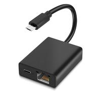 Glitfix Adattatore Ethernet per Fire TV Stick, Adattatore Fire Stick Ethernet di Rete da Micro USB a RJ45 Compatibile con Fire TV Stick/4K/4K Max, Chromecast, Google Home Mini Altre in Streaming