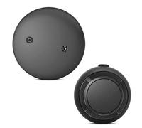 Glitfix Android Smart Tag, Bluetooth Android Tracker con app Google Find My Device (solo Android), Trova chiavi per bagagli, borse valigie, portafogli, IP67, impermeabile, nero, 1 pezzo