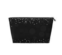 Glitter argento lucido, Borsa da toilette Borsa per trucco Borsa per cosmetici Borsa da toilette da viaggio portatile