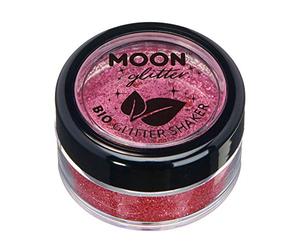 Glitter biodegradabili ed ecologici a pezzi della Moon Glitter - Glitter cosmetici per il volto, il corpo, le unghie I capelli e le labbra - 100% Biologici - 5g - Rosa