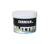 GLITTER color ARGENTO per pittura-smalti acrilici all'acqua-flatting PER PARETI-MOBILI 250ml
