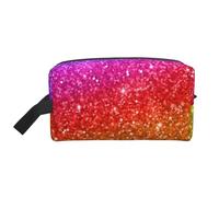 Glitter colorati, Borsa per il trucco Borsa per cosmetici Borsa da viaggio portatile da viaggio Borsa per trucco Organizer