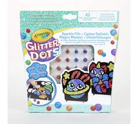 Crayola Glitter Dots - Set Magici Mosaici, per Giocare e Creare con Il Glitter Modellabile, Attività Creativa e Idea Regalo, 04-0801