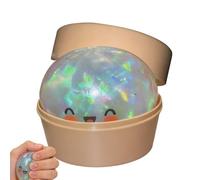 Glitter Dumpling Squishy, Squishy Dumpling Fidget Sensory Squeeze Toy For Adults Girls Boys