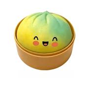 Glitter Dumpling Toy, Stress Relief Ball, Bun Shaped Pinch Toy with Soft Texture, Sensory Fidget, Squishy Toys with Sturdy Material, Calming Tool for Kids and Adults