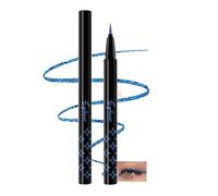 Glitter Eyeliner Liquido Pen, Blu Glitter Pearlescent, Lunga Lasting Waterproof Matita Occhi, Resistente alle Macchie, Pigmento Alto Penna Glitter Ombretto Crema, Trucco Donna per Feste-04